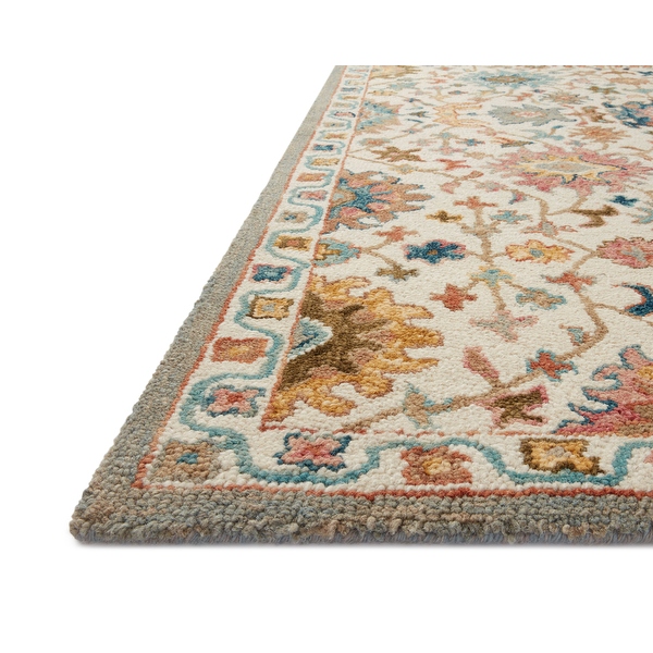 Alexander Home Grant Modern Abstract Border Area Rug - On